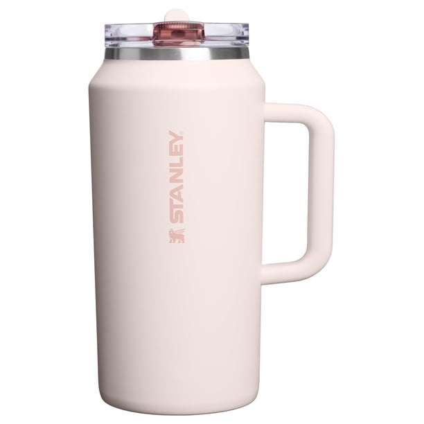 Vaso térmico Stanley Quencher ProTour de 1,9 L a prueba de fugas, rosa