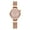 Rose gold, variant on Chic Hexagonal Small Women's Quartz Watch – Elegant & Reliable Wristwatch