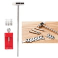 thumbnail image 3 of Fdit Iron Hammer 6pcs / Set Watch Strap Adjuster, Durable Watch Repairing Set Bracelet Chain Adjuster Watch Strap Remover, For Watch Chain Adjust Watchmaker, 3 of 8