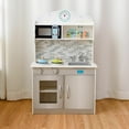 thumbnail image 2 of Cocina de Juguete de Madera Costway 57 x 28 x 95,5cm con Microonda Fregadero, 2 of 10