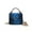 TT Blue, variant on Luxe Women's Mini Satchel Bag with Chain Strap Croco Vegan Leather Handbag Purse by Mia K - Purple