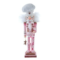 Kurt Adler 16-Inch Hollywood Nutcrackers Pink Gingerbread Baker Nutcracker