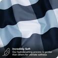 thumbnail image 2 of Bare Home Ultra-Soft Sheet Set - Premium 1800 Collection - Deep Pockets - 3-Pieces - Twin XL, Gingham Blue, 2 of 8