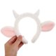 thumbnail image 4 of Bonita diadema con orejas de cordero, orejas de oveja de peluche, diadema con orejas de animales, diadema con orejas de oveja de dibujos animados, decoración, bonita diadema con orejas de oveja, 4 of 7