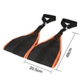 thumbnail image 2 of EeaseMX 1 par de correas de suspensión acolchadas para colgar, cinturones de dominadas, entrenamiento de músculos abdominales, barra de dominadas, tallador de músculos montado, 2 of 8