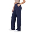 thumbnail image 2 of TEMOFON Women's Wide Leg Sweatpants with Pockets High Waisted Lounge Pants Casual Drawstring Athletic Joggers, 2 of 7