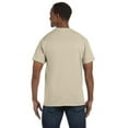 thumbnail image 2 of Hanes Men's 3 Pack Authentic 6 Oz Cotton Crewneck Sand T-Shirt, Size 3XL, 2 of 3