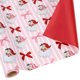 thumbnail image 1 of Papel de regalo BIOBROWN 43 x 10 m, rosa, Papá Noel, reversible, 1 of 7