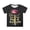 Black, variant on Hiijoy Toddler Girls Graduation Graphic Tee Short Sleeve Crew Neck T-Shirt, Sizes 3-13