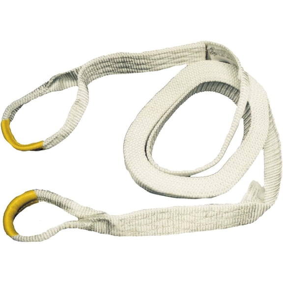 1 pc Erickson 2 In. X 30 Ft. 9000 Lb. Polyester Recovery Tow Strap, White