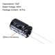 thumbnail image 2 of Capacitor 10uF 450V, Capacitores Electrolíticos de Aluminio 105C Alta Temperatura 18pcs, 2 of 6