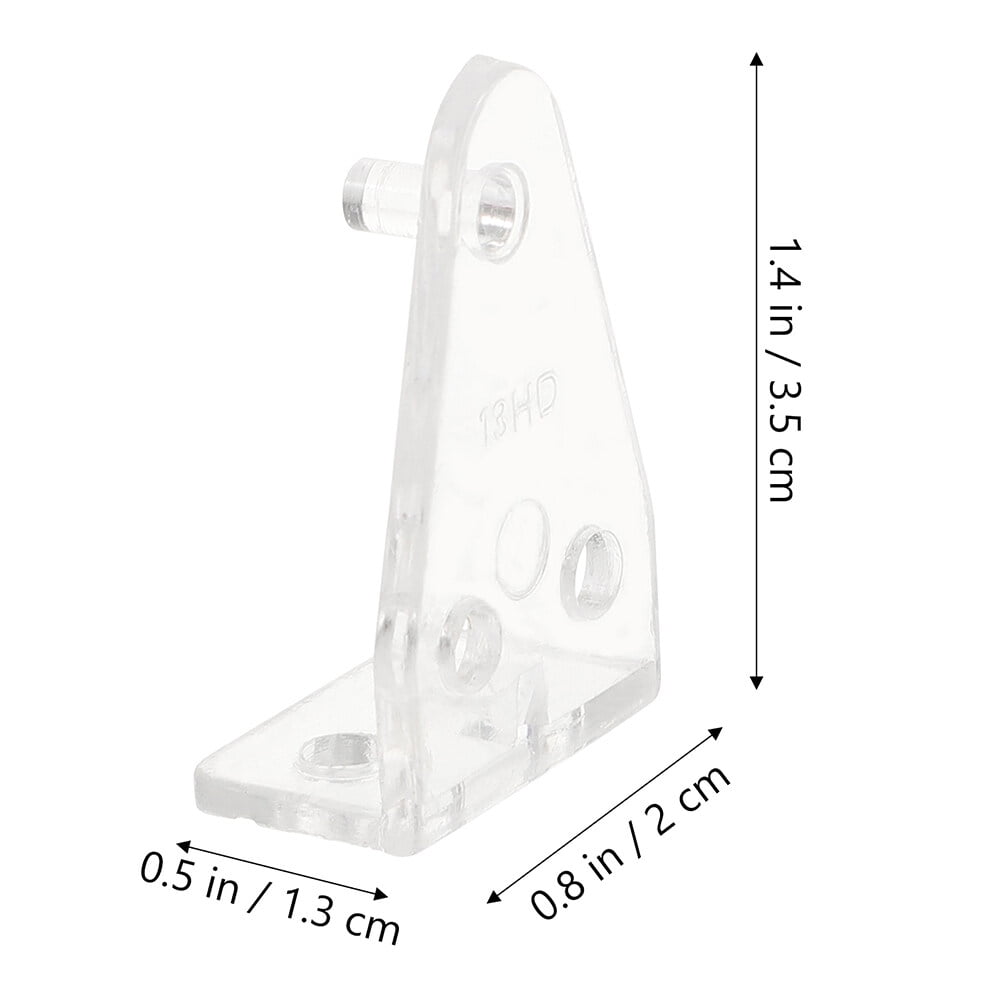 10 pcs Blinds Hold Down Brackets Blind Bottom Rail Hold Clips Blinds