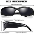 thumbnail image 4 of Gafas de sol envolventes YONGSHENG polarizadas para Pesca Golf, 4 of 4