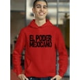 thumbnail image 2 of Mexica Power Hoodie Men -Smartprints Designs, Male Medium, 2 of 4
