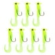 thumbnail image 1 of Soft Bait T-tail Fishing Small T-tail 1g-4g Lead Head Hook Tail Tail Thread Soft Worm Fake Bait, 1 of 6