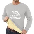thumbnail image 1 of Fiudx Blusa de Manga Larga Estampada para Hombre, Camisa Cálida de Poliéster, Uso Diario Informal, Estilo Moderno, para Actividades Al Aire Libre, Fácil de Combinar, Esencial para El Invierno., 1 of 3