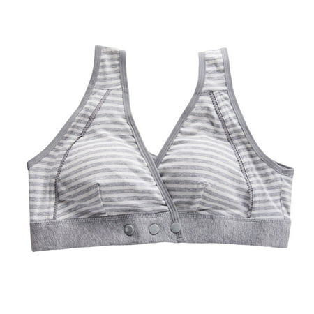 Quealent Women s Maternity Nursing T-Shirt Bra Seamless Ultra Comfort Maternity Bra Natural Shape Pregnancy Sleep Bralette (Dark Gray XL)