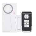 thumbnail image 1 of Alarma para puertas y ventanas - Alarma antirrobo inalámbrica con control remoto, fácil de instalar, 105 db muy fuerte (incluye 1 alarma y 1 control remoto) 85 mm TUNC Sencillez, 1 of 3