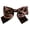 Chocolate Brown, variant on Reliant Ribbon - 5174-51009-4X3, Satin Twist Tie Bows - Jumbo Bows, Emerald, 1-1/2 Inch, 50 Pieces