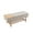 Beige - Linen, variant on Guyou Storage Bench Linen End of Bed Ottoman Bench with Wooden Shoe Rack and Coffee Table, Modern Upholstered Long Seating Bench Entryway Bench for Hallway Foyer Living Room Bedroom, Beige