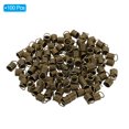 thumbnail image 3 of Unique Bargains Cord End Caps, 100Pcs 6x9mm Metal Spring Coil End Tips Crimp Terminators Caps Bronze Tone, 3 of 5