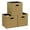 Beige, variant on Household Essentials Storage Cubes, 3 Pack, Durable and Lightweight Bamboo Reeds, Attractive Woodgrain Texture, Decorative and Functional Design, Easy to Clean, Natural