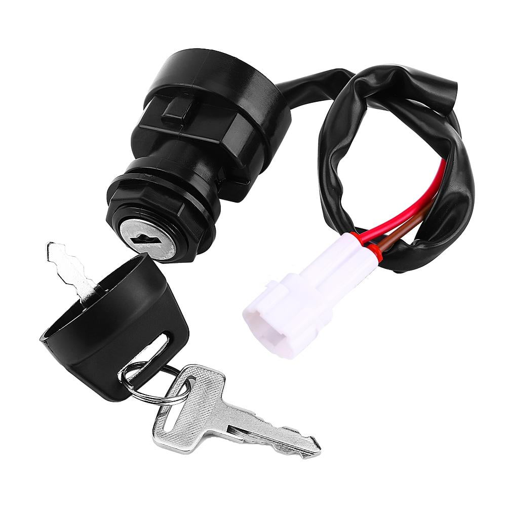 OTVIAP 2 Pin Motorcycle ATV Ignition Key Switch For Yamaha YFM 350