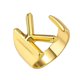 thumbnail image 1 of Anillo de moda para mujer, anillo de pareja, anillo de apertura de 26 letras, joyería Wmkox8yi  sjalhkljlk2510, 1 of 1