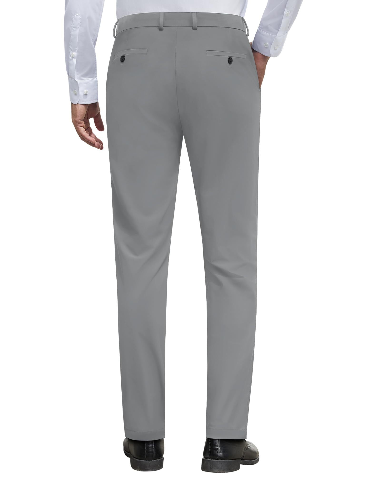 Alimens & Gentle Men's Stretch Dress Pants Expandable