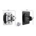 thumbnail image 1 of nipocaio 2 pcs，Door - word stickers. Shower, black, silver, 1 of 5