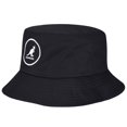 thumbnail image 5 of Kangol Chapeau Bob en Coton pour Homme, Blanc, TG, 5 of 5