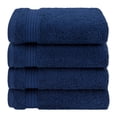 thumbnail image 4 of Juego de toallas de mano American Veteran Towel, 100% algodón, azul marino, x4, 4 of 5