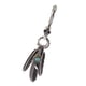 thumbnail image 1 of Llavero De Plumas De Turquesa Bohemia Para Bolsa Llavero De Cadena Boho Cola Llavero Turquesa, 1 of 8