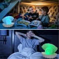 thumbnail image 3 of GFDYREE Redigle RGB 8 Colors Changing Pearl Shell Mood Lamps, Clamshell Mist Night Lights, Table Bedside LED Lamp Suitable for Breastfeeding, Camping, Family Decoration, Birthday Christmas V, 3 of 6