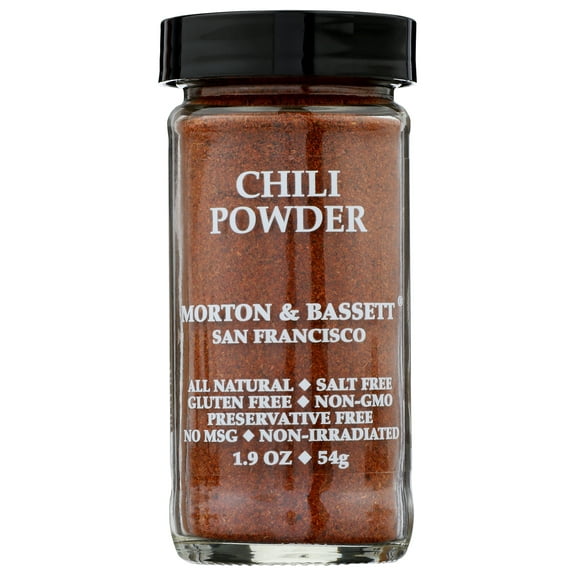Pack of 3, Morton & Bassett Chili Powder, 1.9 oz