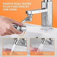 thumbnail image 4 of Faucet Extension 1080 Extensiones universales de cabezal rociador giratorio esquí esquí Gafas de esquí, 4 of 5