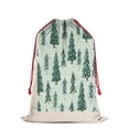 thumbnail image 3 of Christmas Bags Drawstring,Light Green Christmas Tree Pattern Large Xmas Christmas Gift Bags,Reusable for Xmas and New Year Party Favors and Supplies,27.6" X 19.7", 3 of 6
