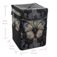 thumbnail image 5 of Butterfly Foldable Car Trash Bin with Lid, Leak-Proof Hanging Storage Bag - Car Garbage Can, Car Trash Bin, 5 of 6