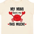 thumbnail image 4 of Inktastic Mimi Loves Me Grandson Boys or Girls Toddler T-Shirt, 4 of 5