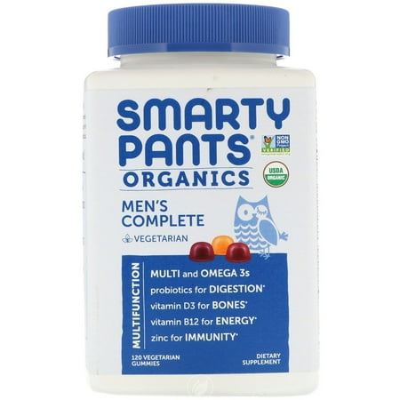 (2 Pack) Smartypants Gummy Vit,Og2,Mens Cmplte 120 Ct