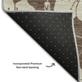 thumbnail image 7 of Dalyn Rugs Premium Machine Washable Mayfield AMF1032 Brown 8' x 10' Rug, 7 of 7