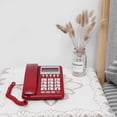 thumbnail image 4 of TOPINCN Corded Telephone, DTMF/FSK Telephone, For Home Hotel, 4 of 8