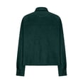 thumbnail image 7 of Tqcoqu Suede Jackets for Women 2026 Casual Button Down Cropped Jacket Fall Long Sleeve Outerwear Coats Work Office Clothes, 7 of 7