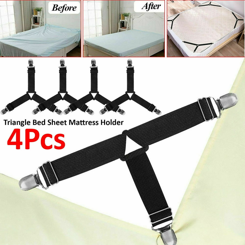 bed sheets with corner straps