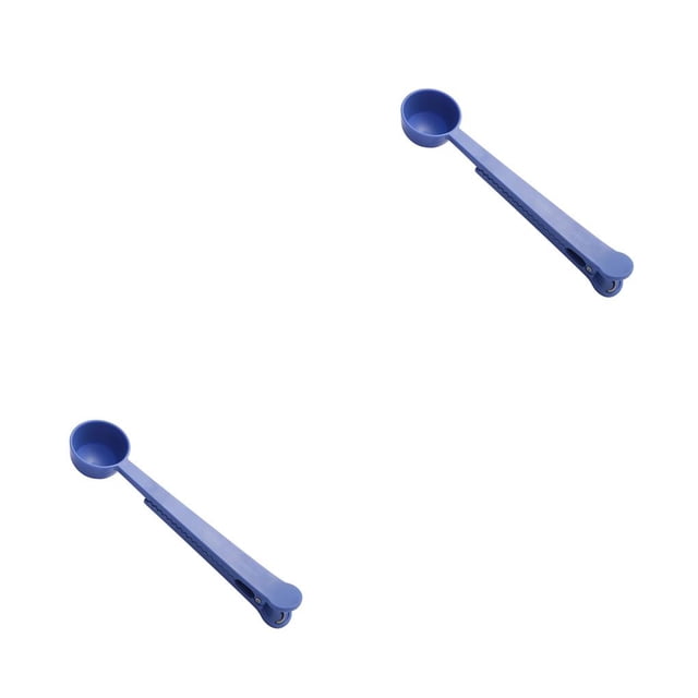 Naiovety Clip para sellador de alimentos, cuchara para sellar polvo de cocina, mango largo, bolsa de plástico extraíble Manual, abrazadera Type1 NO1