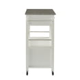 thumbnail image 4 of Cliff White Kitchen Cart, 4 of 9