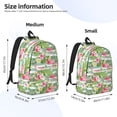 thumbnail image 2 of Fotbe Tropical Flamingo Mochila de Lona con Estampado, Mochila Duradera, Mochila Versátil de Alta Calidad, Mochila Compacta Vintage-Small, 2 of 5