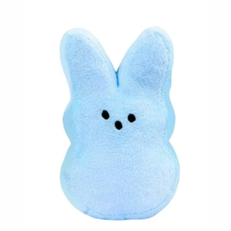 Easter Plush Toy Cartoon Doll Easter Plush Peeps Bunny Soft Stuffed Animal for Spring Home Decor and Seasonal Basket Stuffers 8In Light Blue Easter Plush Toy Cartoon Doll Easter Plush Peeps Bunny Soft Stuffed Animal for Spring Home Decor and Seasonal Basket Stuffers 8In Light Blue