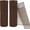 Chocolate Brown, variant on 2 Rolls Metallic Mesh Ribbon 10 Inch X 10 Yards(30 Feet) Copper Foil Mesh Ribbons for Party Wreath Swags Wedding Home Decor Valentine's Day Easter Decoration