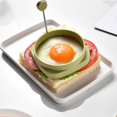 thumbnail image 7 of Food Grade Silicone Egg Rings, Non-Stick Mold for Fried Eggs & Poachers, Dishwasher Safe Cookware, 7 of 7